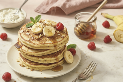 Pancakes banane-ricotta